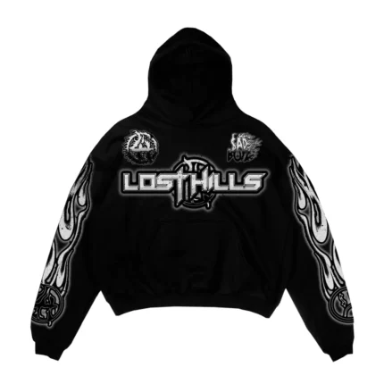 Lost Hill LHSBHOODY001 –hoodie BLACK