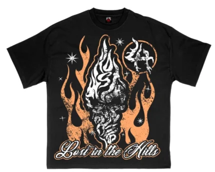 LOST HILLS – BLACK TSHIRT