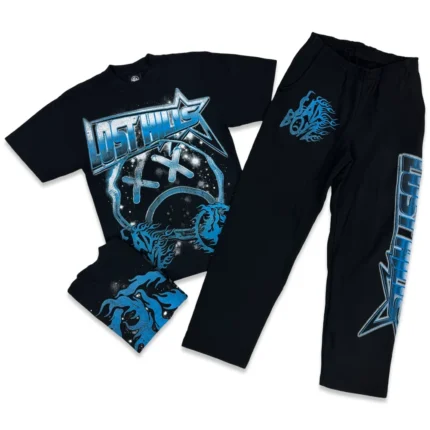 Lost Hills “Smile Star”Set Tee Jogging